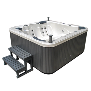 Europe Standard Outdoor Hot Tub Whirlpools Hydro massage spa bathtub for 5 people