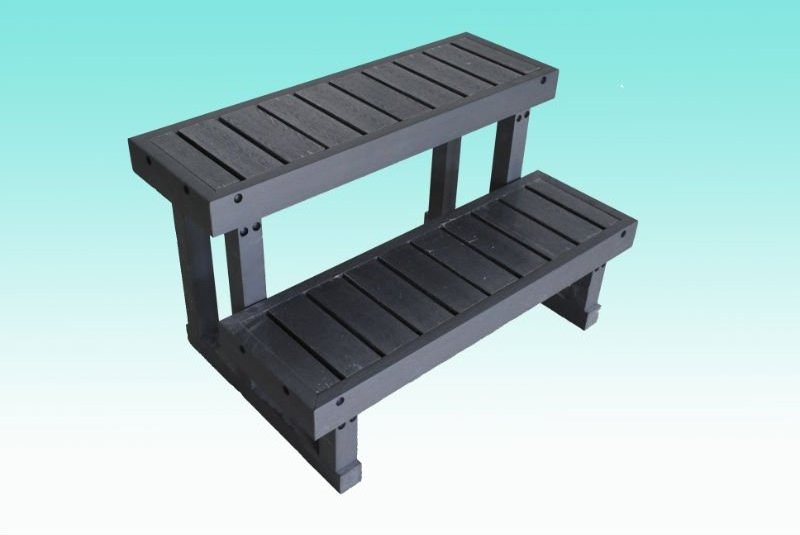 Outdoor Spa Plastic Steps