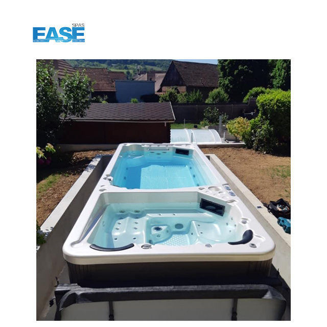 Wholesale Acrylic balboa system outdoor massage swim pool whirlpools swim spa