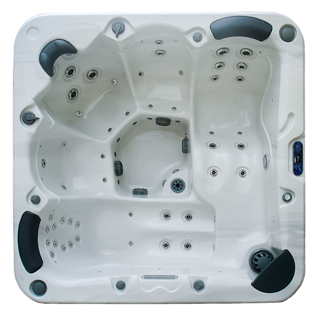 Europe Standard Outdoor Hot Tub Whirlpools Hydro massage spa bathtub for 5 people