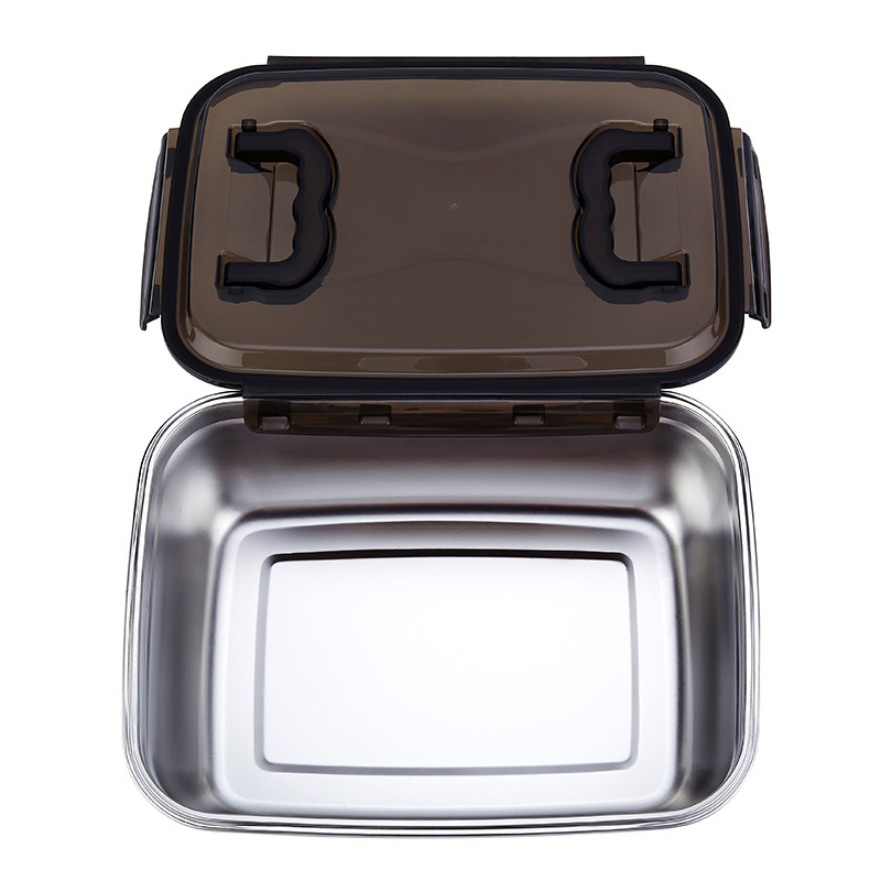 Big stainless steel food container 10 lt large food storage containers with lids airtight large food containers