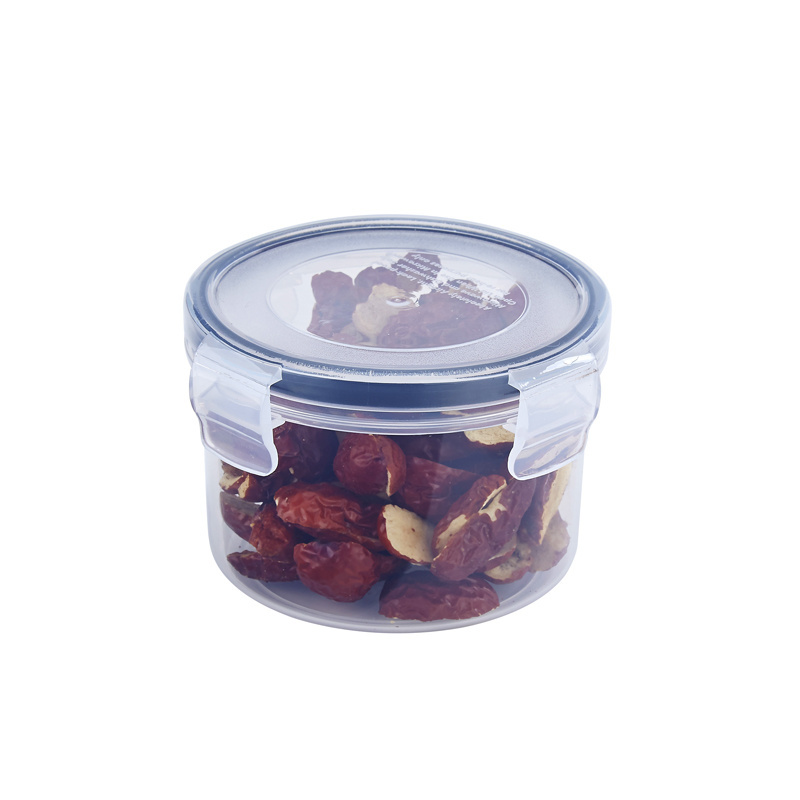 round plastic food containers 8oz airtight food container 300ml round plastic containers for food