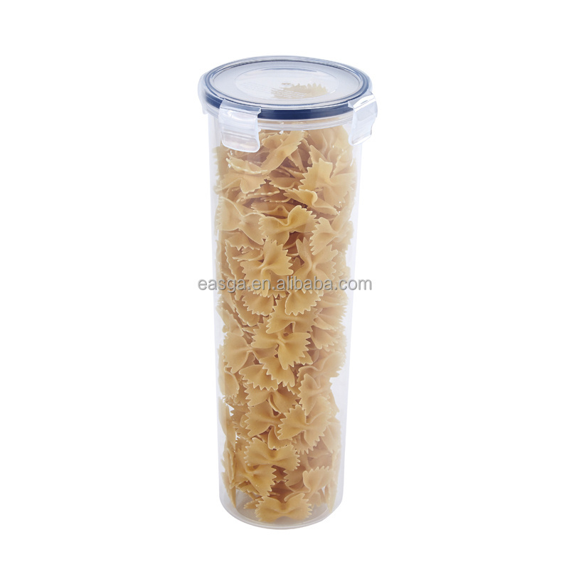 Extra large tall food storage containers high quality plastic container for food storage lock & lock round food container