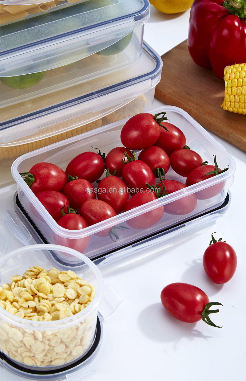 round plastic food containers 8oz airtight food container 300ml round plastic containers for food