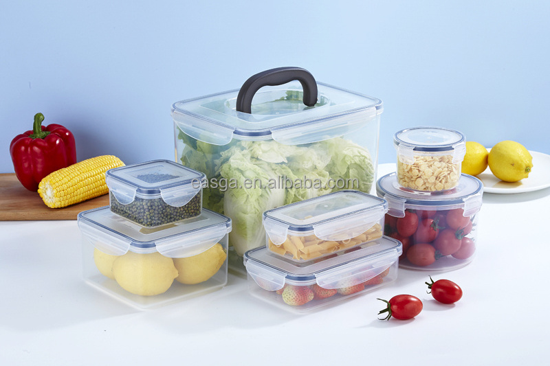 round plastic food containers 8oz airtight food container 300ml round plastic containers for food