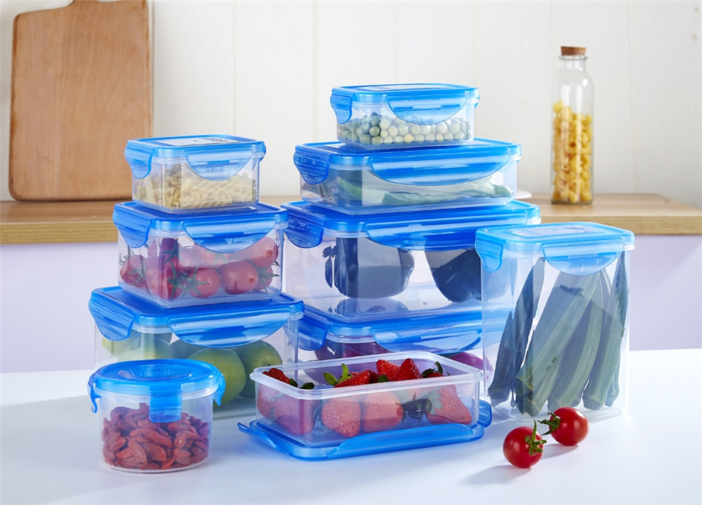 Hot Selling Plastic Set Seal Lock Container Locking Food Containers With Low Price