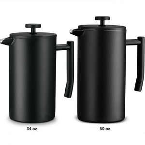 Amazon Hot Sale French Coffee Press Portable Stainless Steel French Press