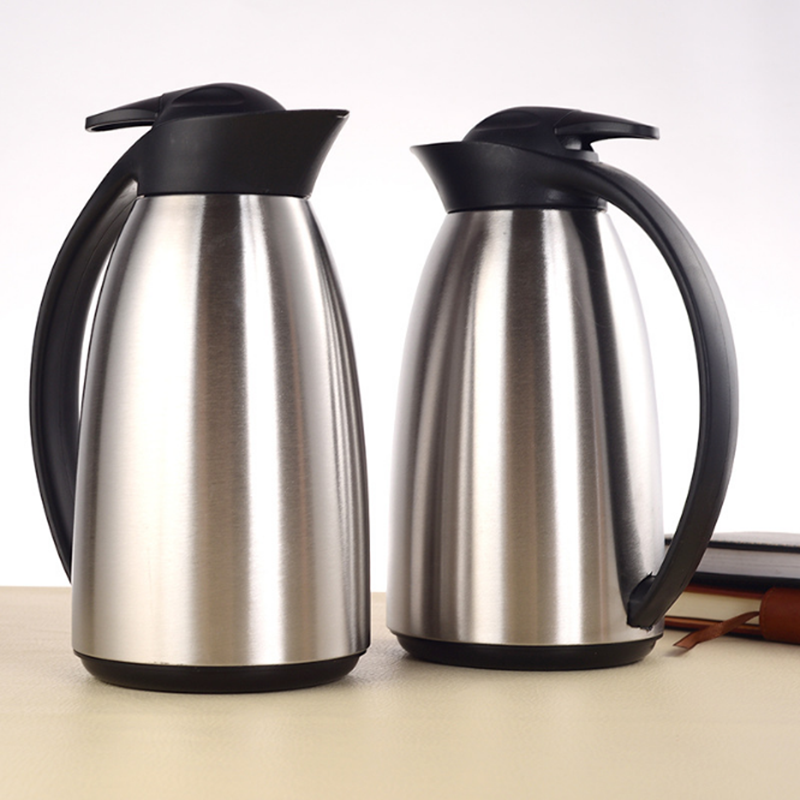 wholesale Thermal Insulation Coffee Pot High Capacity 1L Vacuum stainless steel flask