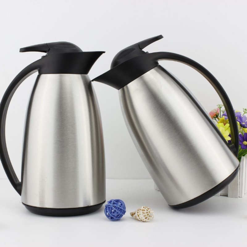 wholesale Thermal Insulation Coffee Pot High Capacity 1L Vacuum stainless steel flask