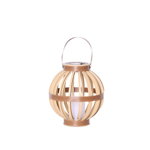 Decoration With Rattan Solar Lantern/ Rattan Solar Light Durable Wholesale From Vietnam