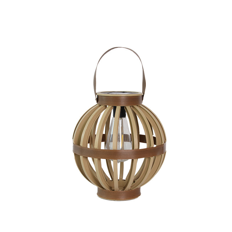 Decoration With Rattan Solar Lantern/ Rattan Solar Light Durable Wholesale From Vietnam