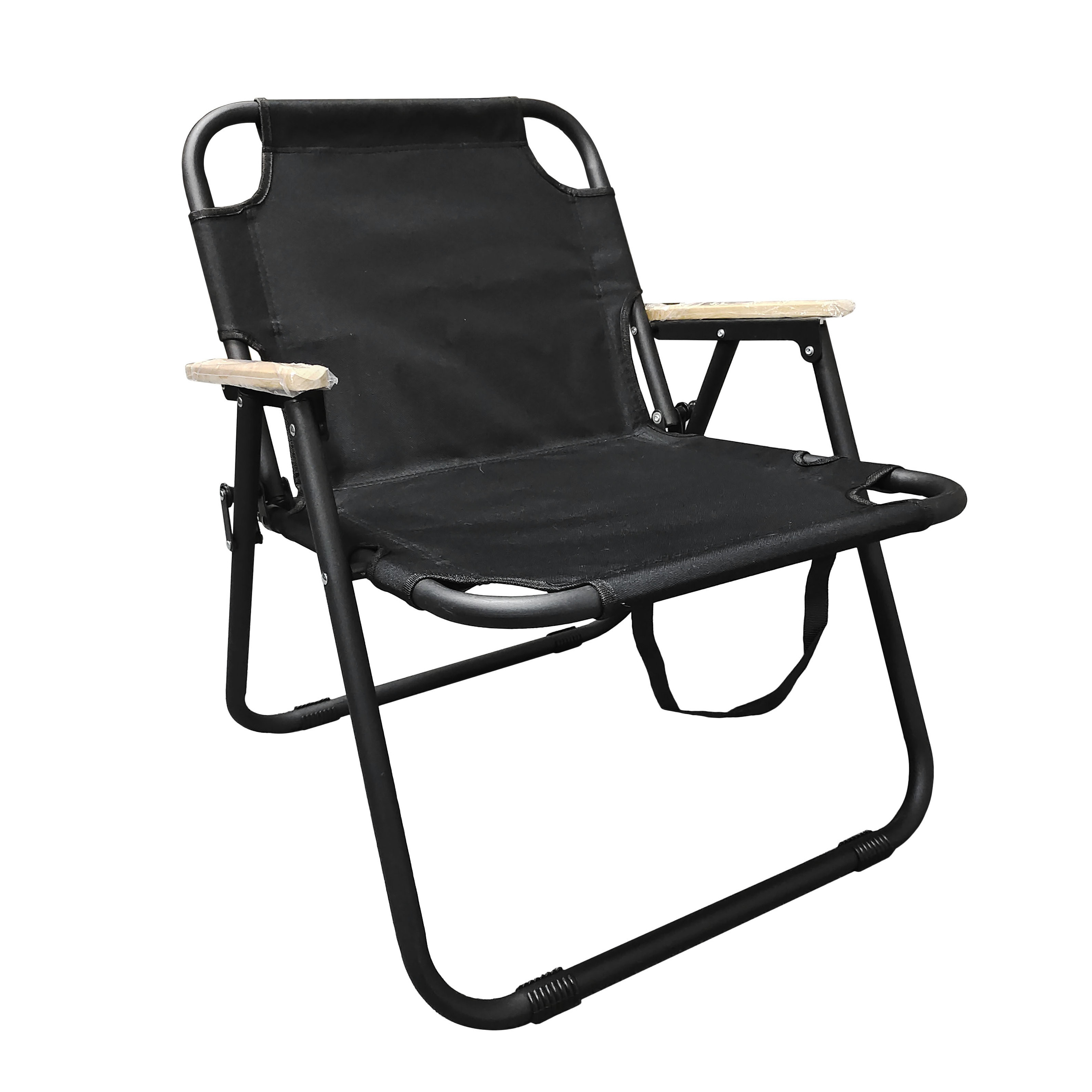 Oem Factory Beach Canvas Armrest Folding Outdoor Camping Chair