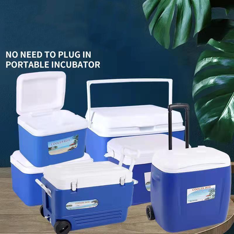 Easy Travel Outdoor Portable Mini Ice Chest Cooler Box Insulated Storage Lunchbox Cooler Box with Carrying Handle