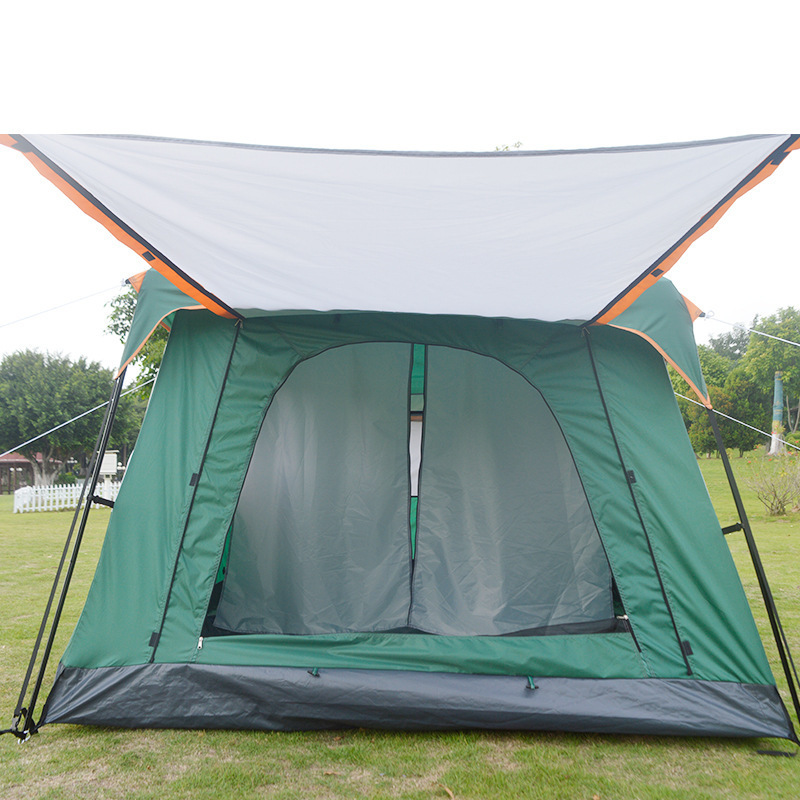 8-10 Person Big Camping Tent Waterproof 2 Bedrooms Big Size Travel Tent Outdoor Camping Tent For Family