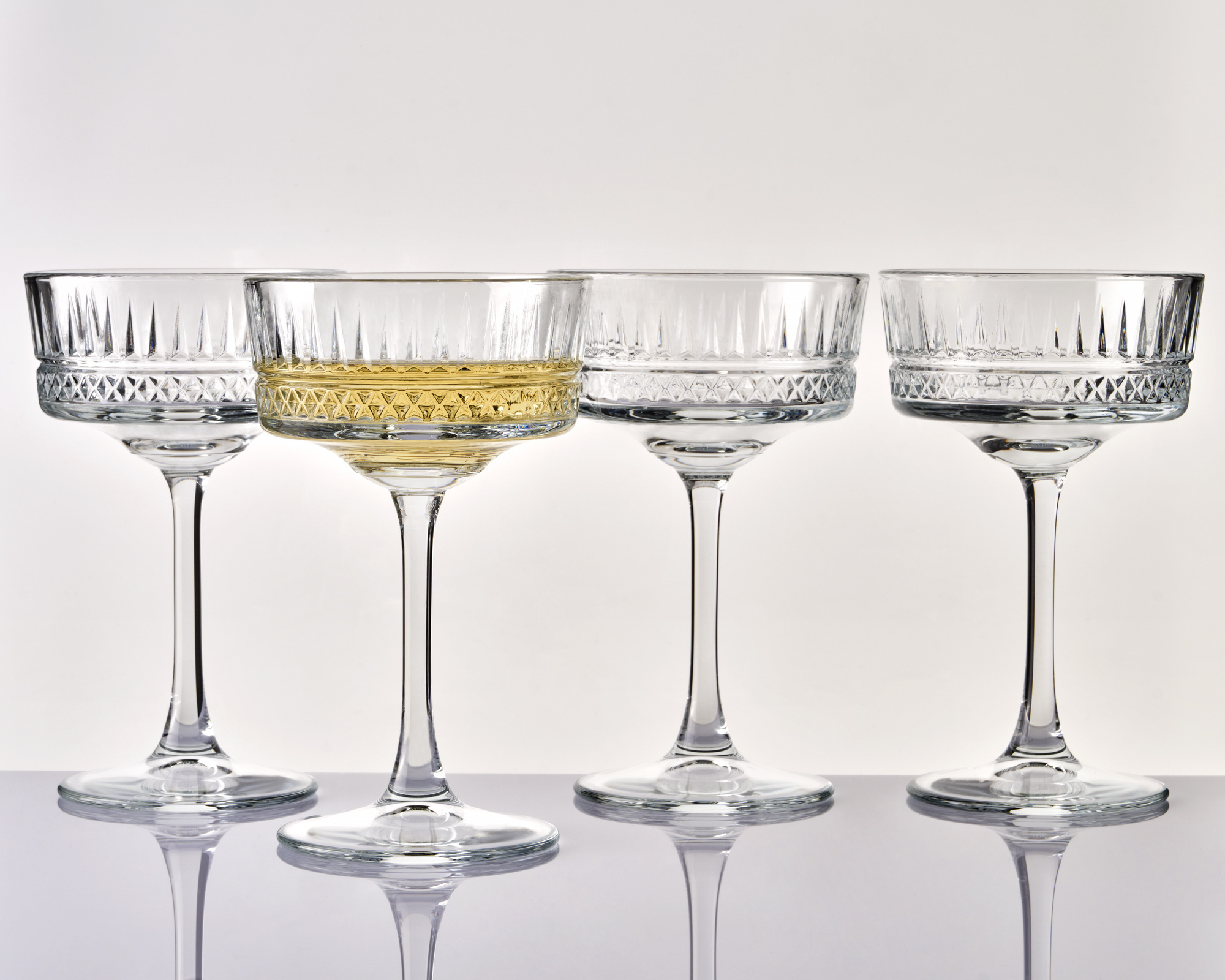 Wholesale bulk 8.8oz/260ml Long Stem Glassware Martini Coupe Glasses vintage cocktail glass