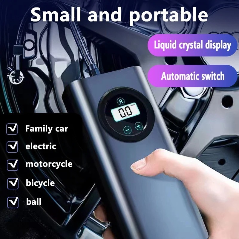 Charging Electric Inflator Car Air Pump for Tire Inflation Wireless Tire 150psi Tire Inflator Portable Air Compressor