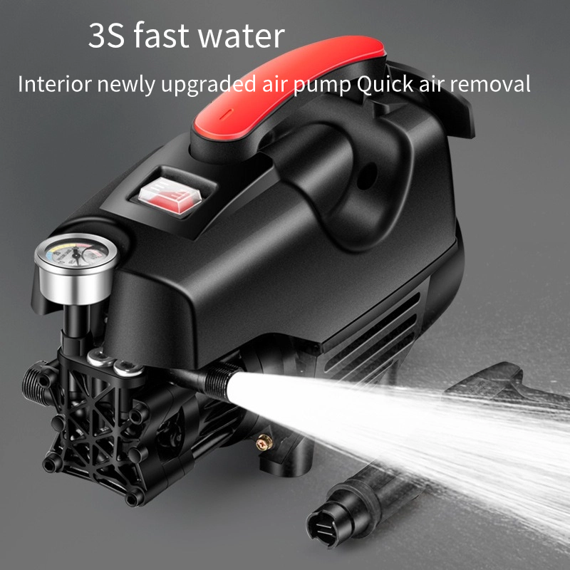 1400W Motor Power Cleaning Electric Portable Automatic Car Washer Machine Cleaner High Pressure Water