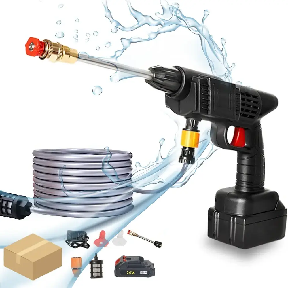 Adjustable Foam Cannon Bottle Snow Foam Lance With 1/4 Quick Connector Foam Pressure Car Washer Gun