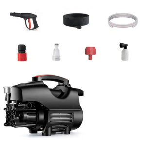 1400W High Pressure Cleaners With Jet Power Foam Spray Gun 90Bar High Power Efficiency Pump And Upgraded Motor