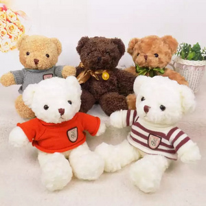 Factory Price 30cm-100cm Lovely Big Teddy Bear Plush Toys Stuffed Cute Bear With Heart Doll Girls Valentine's Gift