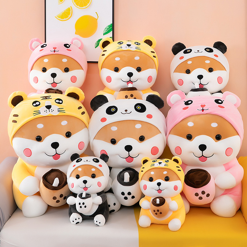 Wholesale 18-22cm Mix Plush Toys vending claw machine doll Printing skin Animal Stuffed Plush Toy Crane Machine