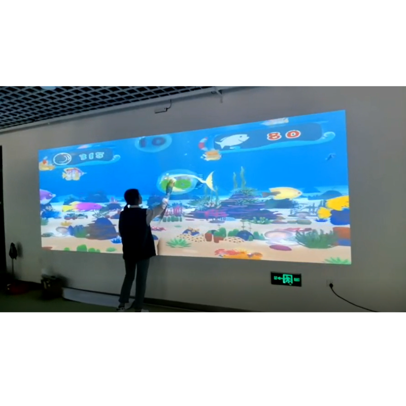 interactive projector games 130 kinds wall floor games projection interactive wall  low price with warranty