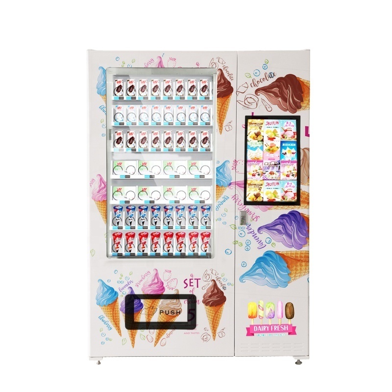 automatic frozen food smoothie vending machine frozen fruits frozen vending machine