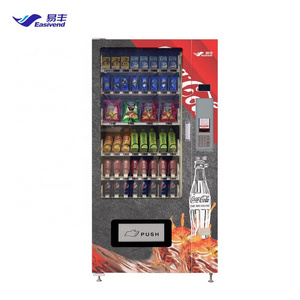 Refrigerated Combo Snack&Drink Vending Machine with Lift/Elevator