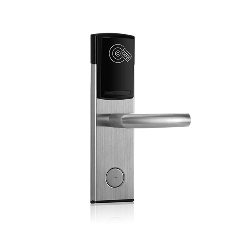 Electronic RFID Card Lock Stainless Steel Smart Door Lock For Hotel And Apartment