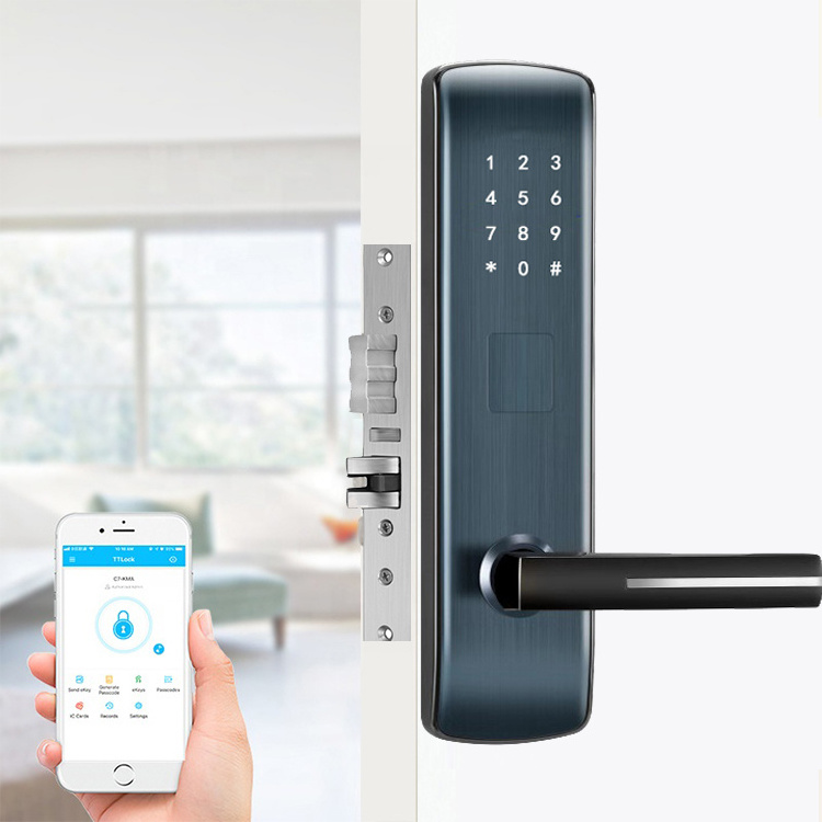 High Quality Security TT Lock Password Combination digital door Lock smart lock with deadbolt