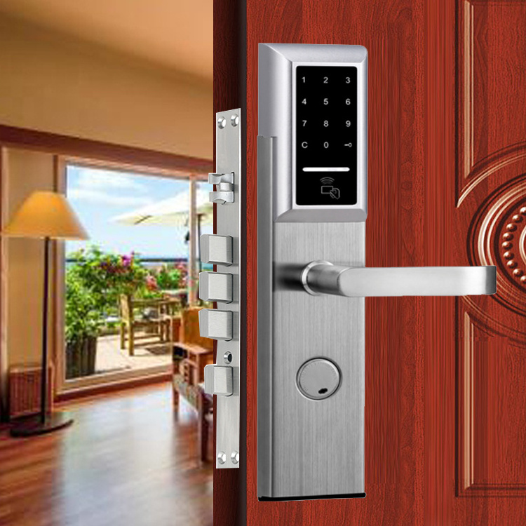 2021 Smart Combination Swipe Card Password Keypad TTlock App Digital Smart Door Lock for Home