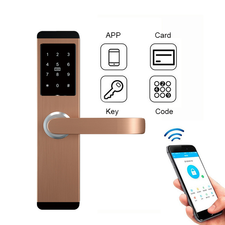 Good Quality cerradura inteligente Classic Smart Door Lock for Apartment Airbnb