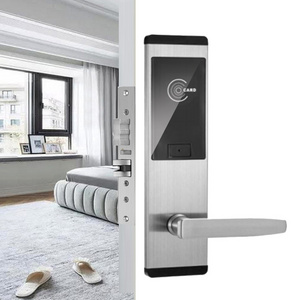 EASLOC Door Lock Smart Key Card Door Lock Hotel Door Lock with Management Software System