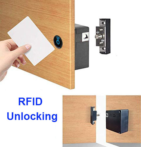 Smart Phone Controlled TTLock APP Bluetooth RFID Cabinet Lock for Spa Swimming Pool Gym