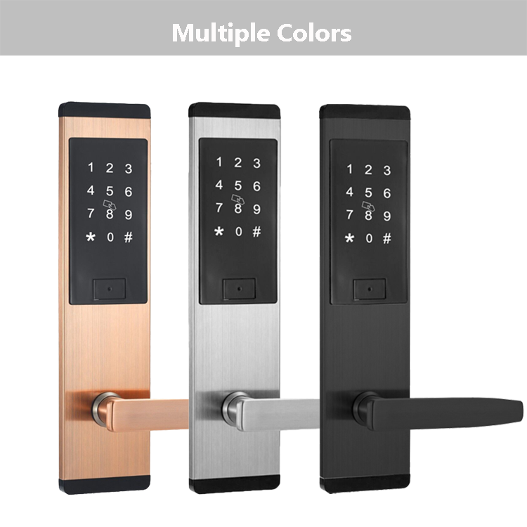 2024 New Arrival Intelligent Key Digital Door Lock Smart TTlock Keyless Door Lock with American Standard Mortise