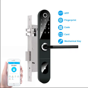 High Level Mortise 4585 Smart Fingerprint Lock  Smart WiFi TTlock Tuya Bedroom Lock