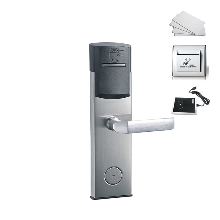 High quality digital high security electronic hotel smart intelligent door lock for hotel safe