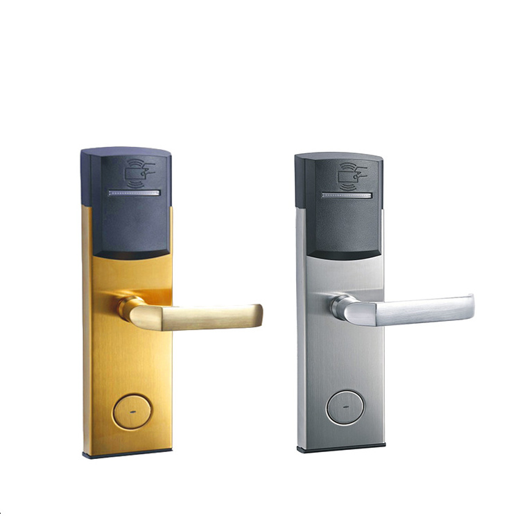 High quality digital high security electronic hotel smart intelligent door lock for hotel safe