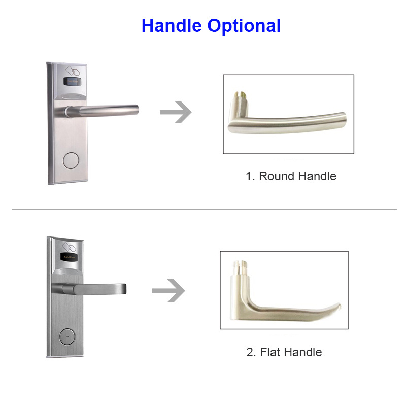 Hot Selling Gold Color rfid Key Card Hotel Door Lock