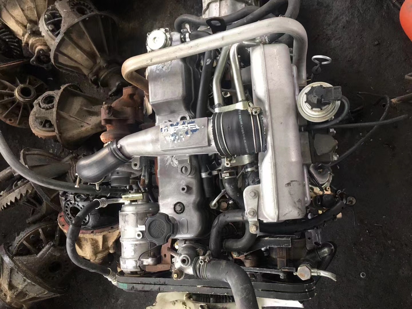 Good condition complete 4JB1 4JB1T 2.8T Used  Engine Motor for Isuzu Pickup Engine for sale