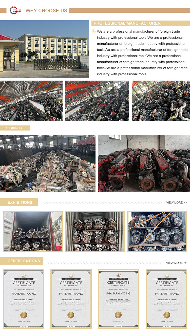 Good condition Used Engine For Toyota Land Cruiser 80 Series 1HZ 1HD Diesel Engine System and Gearbox