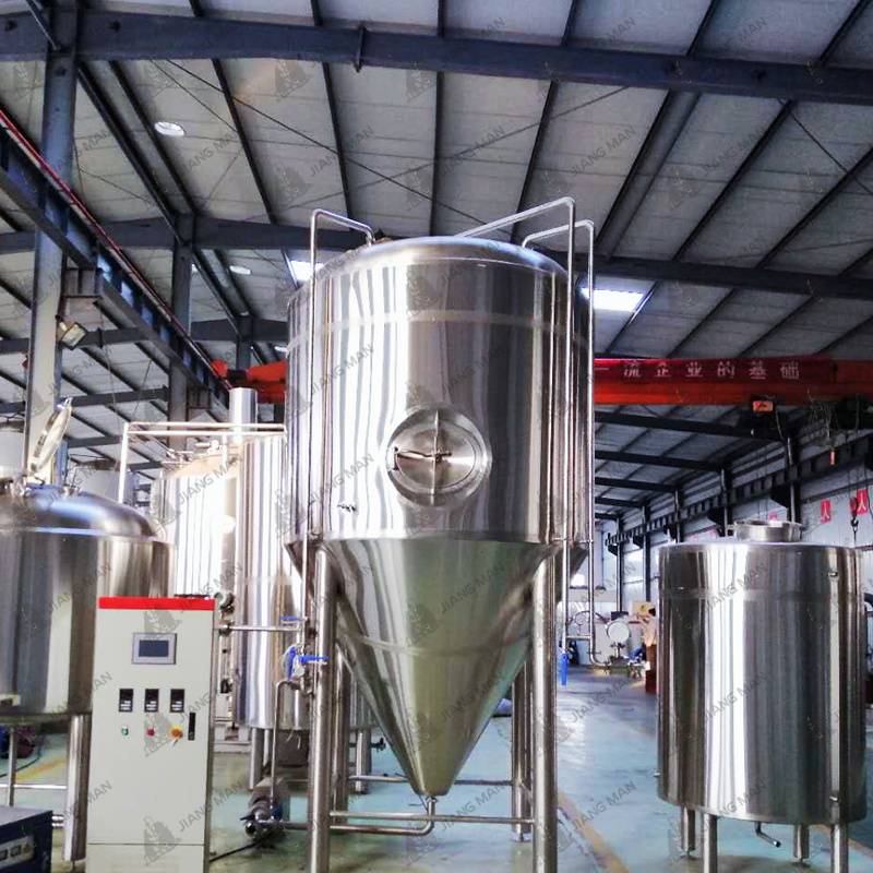 [JiangMan]  Whiskey Distillery Equipment -Stainless Steel Conical Fermenter For Gin Distiller  Fermener