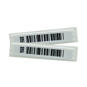 EAS Anti-Theft Waterproof Soft Barcode Am 58 Khz Alarm Stickers Supermarket Alarm Door Anti-Theft Customation Soft Label