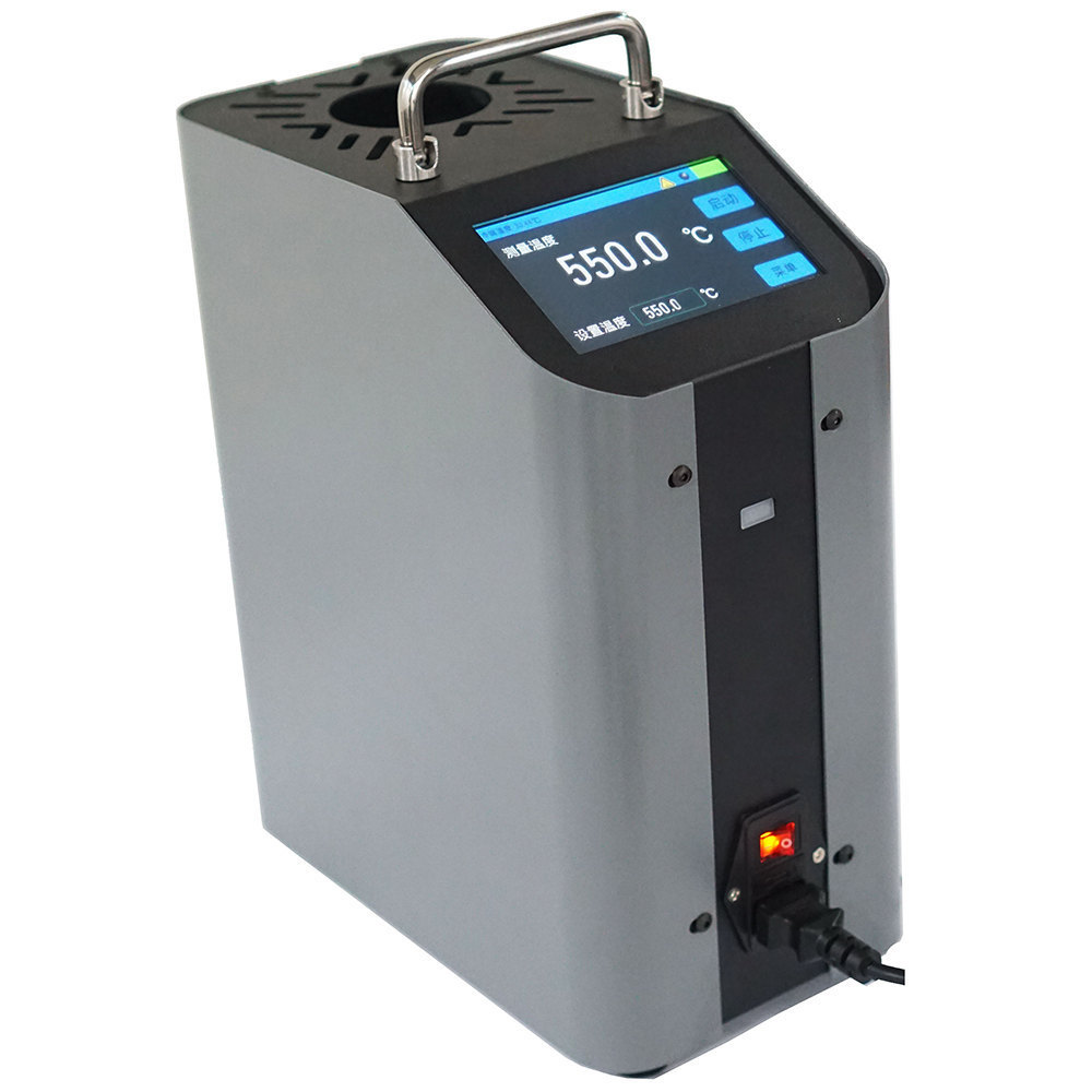 Industrial portable temperature calibration dry block with -30~ 1200C optional