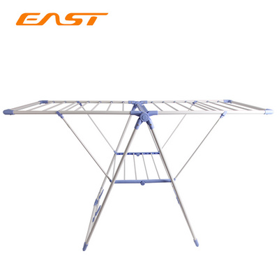 EAST Household Foldable Clothes Drying Collapsible Laundry Hanger Stand Indoor Outdoor Cloth Storage Rack