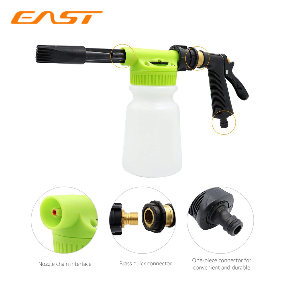 East Car Washer Snow Foam Cannon Lance by Pressure, Car Cleaning Tools Washing Spray Gun/Nozzle#