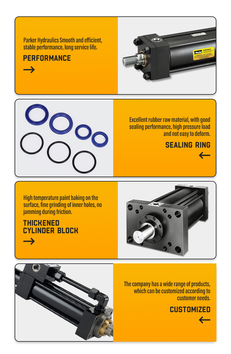 Hot-Selling Forklift Parts Forklift Hydraulic Lift Tilt Steering Cylinder