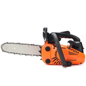 Hot Sales Top Handle Single Handle Operated Cheap Mini Household Small Chainsaw 2500 25.4CC Chainsaw