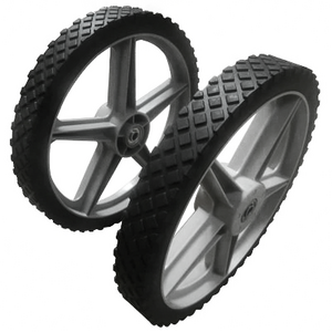 Mtd Ayp 188808 190013 lawn mower wheel 14X2 14 X 1.75 Lawn Garden Mower Rear Plastic Rubber Wheel