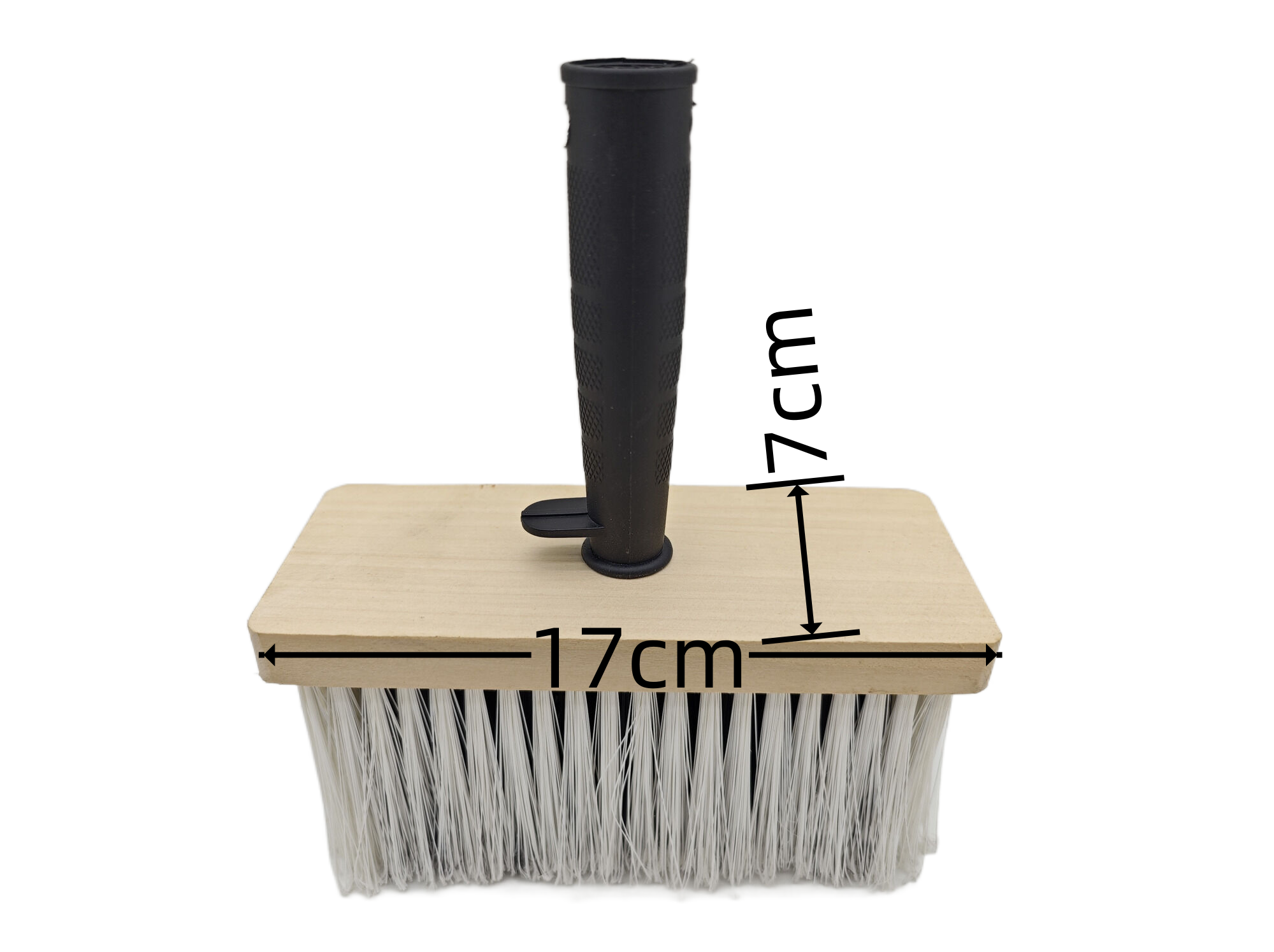 170mm Wood Brush Head Plastic Handle Ceiling Brush Wallpaper Glue Brush